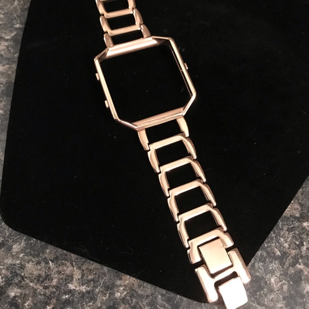 Fitbit band Rose Gold